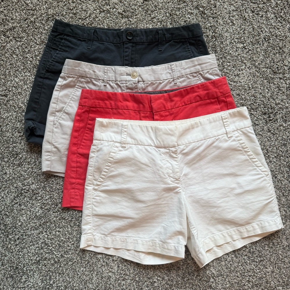 4-Pack Business Casual Chino Shorts